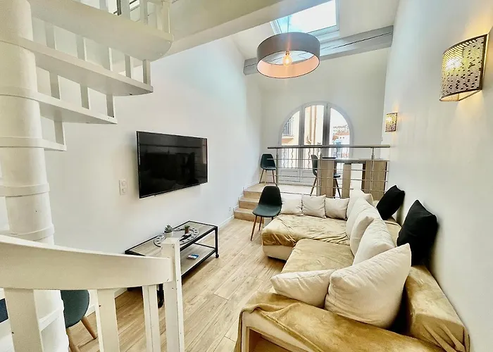 New Loft 2 Bedroom Flat Cannes Croisette / Palais Des Festivals
