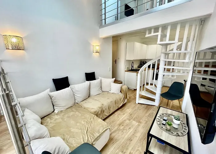 New Loft 2 Bedroom Flat Cannes Croisette / Palais Des Festivals